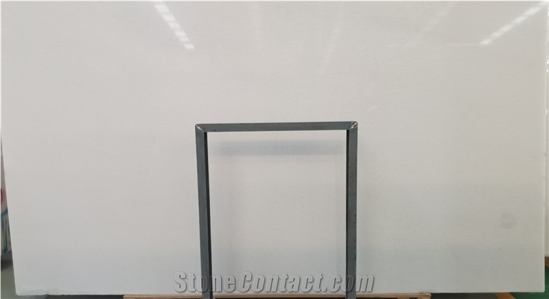 Polished Vietnam Salt White Marble Slab