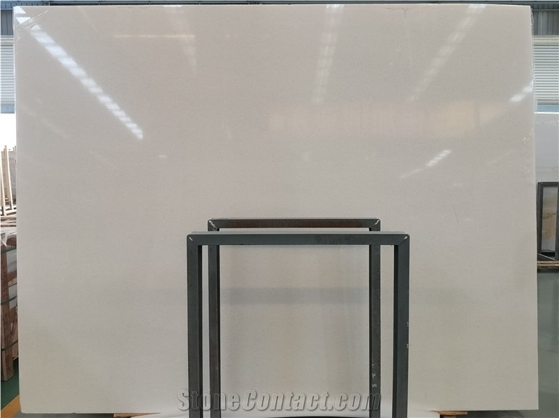 Polished Vietnam Salt White Marble Slab