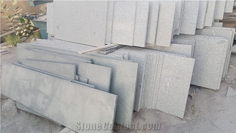 Light Gray Granite Slabs
