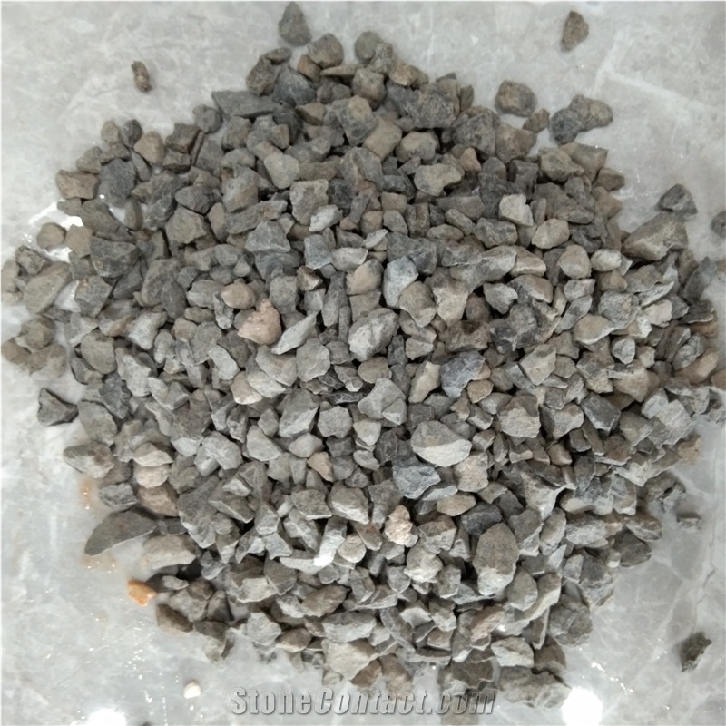 Green Color Pebble Gravel Stone For Garden