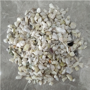 White Color Gravel Pebble Stone