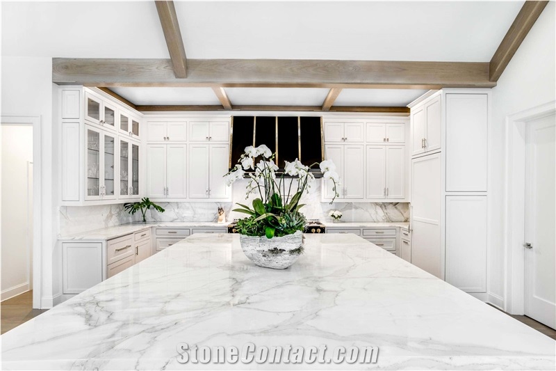 Calacatta White Marble Slabs, Carrara Marble Slabs, Tiles