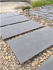Hainan Grey Basalt Tiles, Lava Stone Floor Tiles
