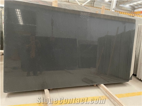 Original G654  Black Granite Big Polished Slabs 
