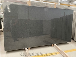 Original G654  Black Granite Big Polished Slabs 