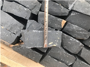 Zhangpu Black Cobbles, Cubes, Black Basalt Cubes