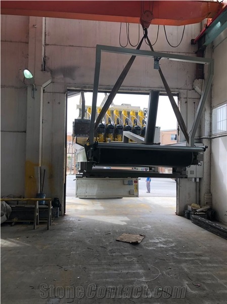 SLAB TRIMMING MACHINE- Multi Blade Automatic Slab Cutting Line