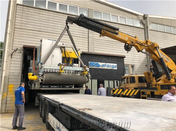 SLAB TRIMMING MACHINE- Multi Blade Automatic Slab Cutting Line
