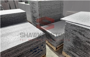 Un-Polished Sawn Cut New Halayeb Granite Tiles