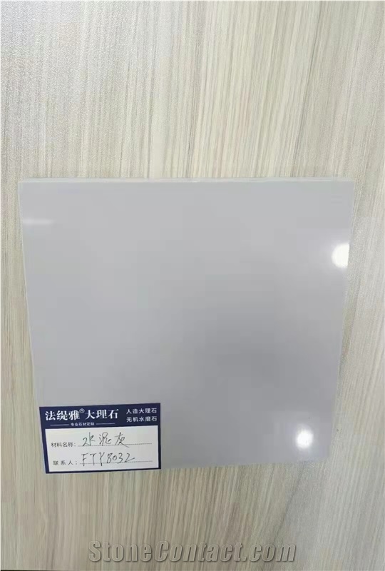 Pure Color Artificial Marble Stone 