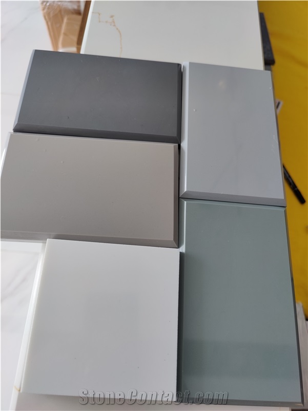Pure Green Artificial Marble Artificial Slab Wall Covering