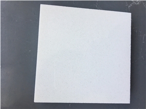 Snow White Quartz-Look Artificial Marble Vanity Big Slab