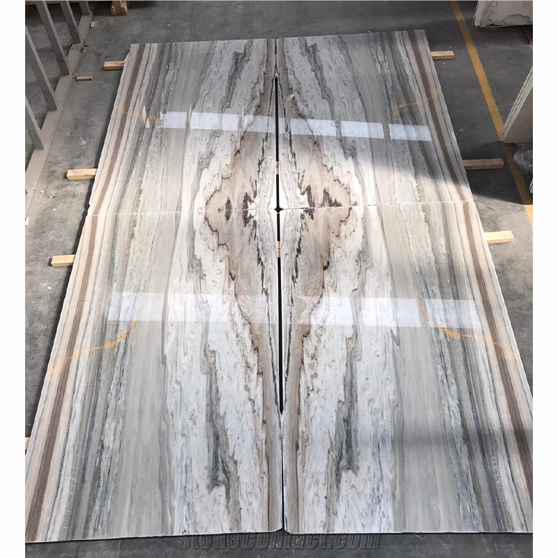 Skyline Polished Marble Slab