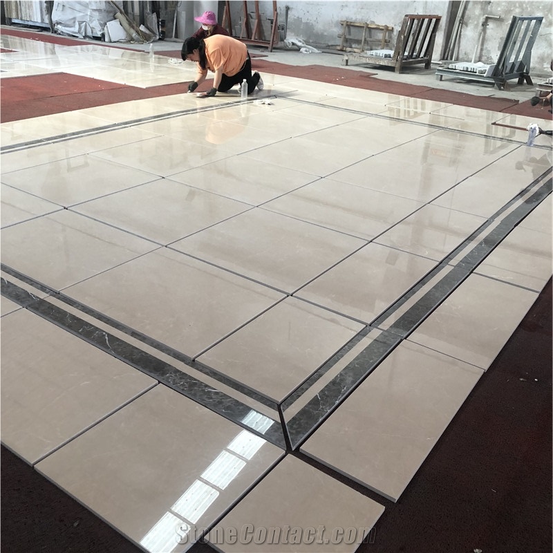 Aran White Marble Composite Tiles