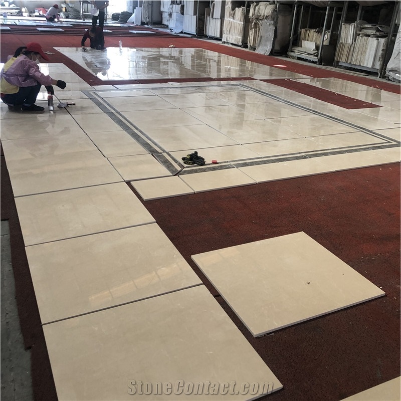 Aran White Marble Composite Tiles