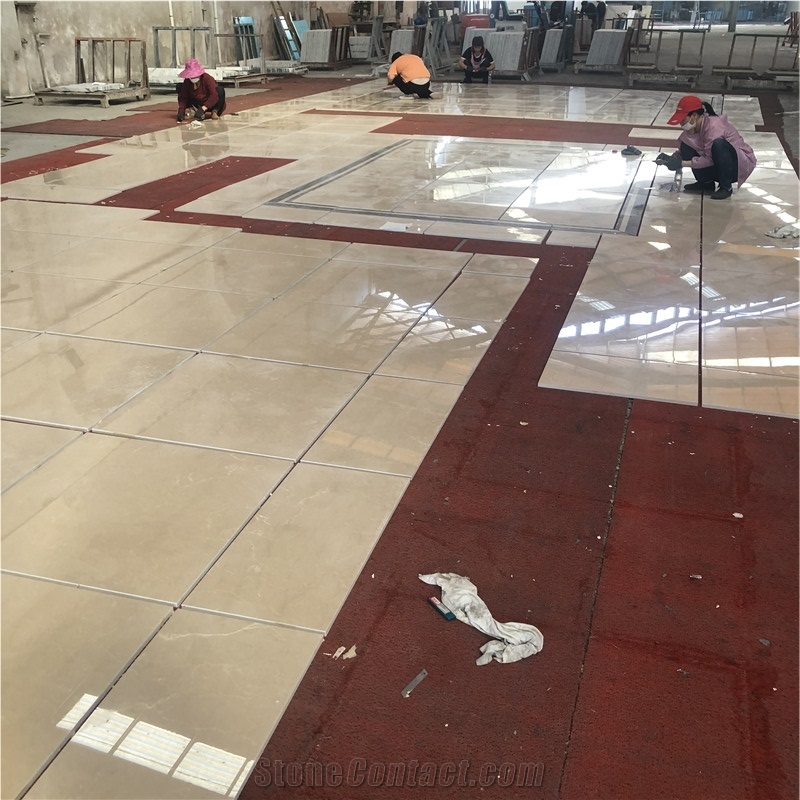 Aran White Marble Composite Tiles
