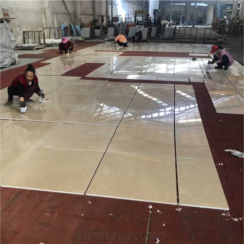 Aran White Marble Composite Tiles