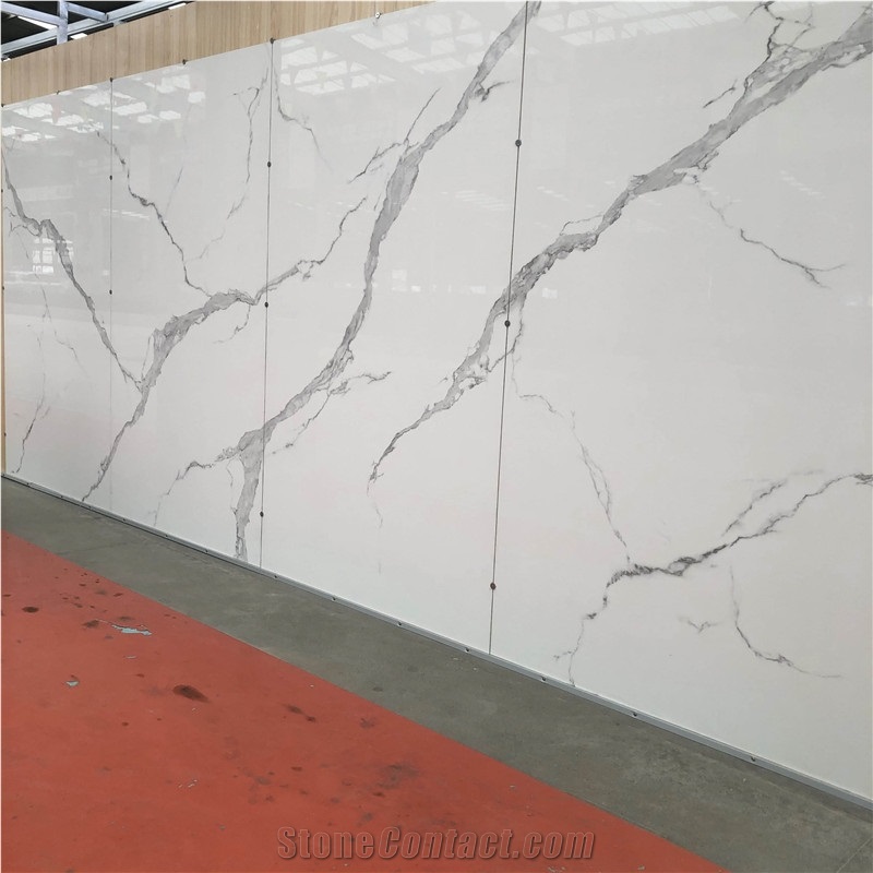 Calacatta White Pocerlain Slabs Sintered Slabs