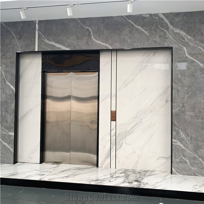 Cheap Price Sintered Stone Porcelain Tile For Elevator Wall