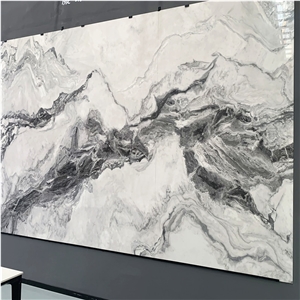 China Landscape Painting Porcelain Slab For Background Wall