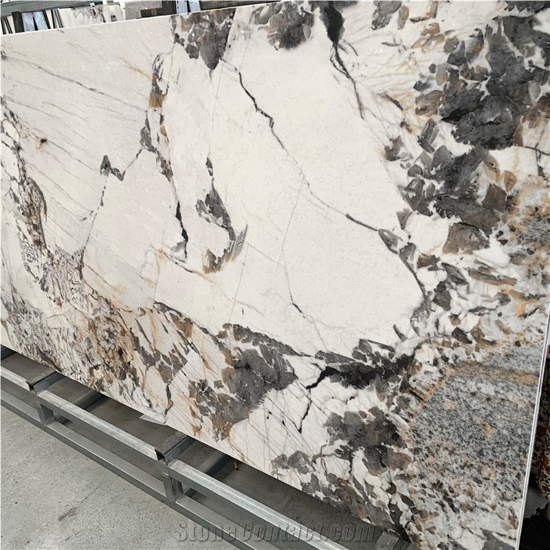 Good Price Artificial Beige Sintered Stone Slabs For Wall