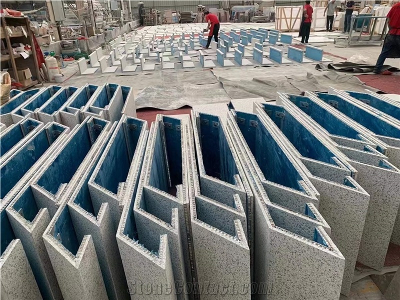 Granite With Honeycob Backed Panels Wall Cladding Tiles