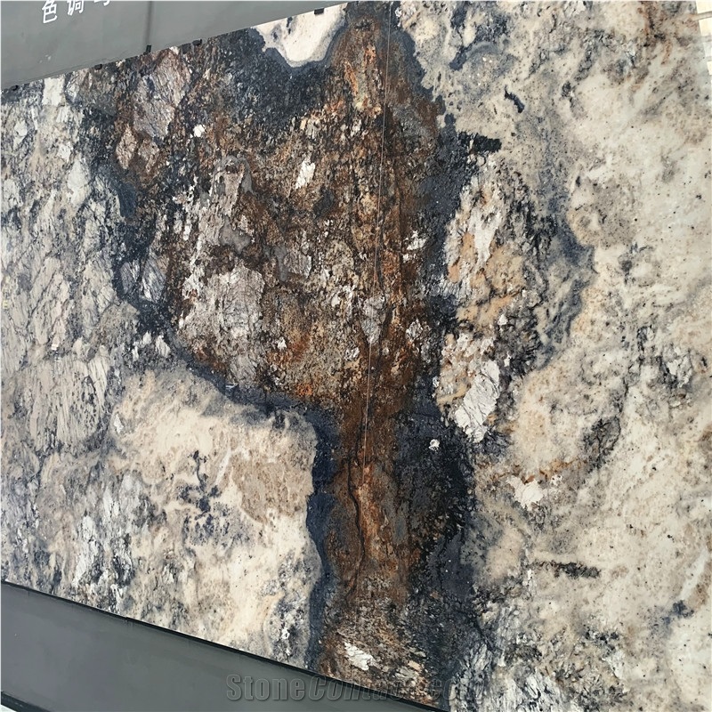 Luxury Exotic Sintered Stone Slabs For Hotel Wall Decoration