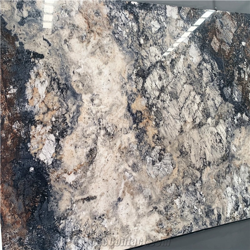 Luxury Exotic Sintered Stone Slabs For Hotel Wall Decoration