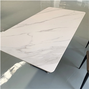 Porcelain Artificial Stone Dining Table For Home Decoration