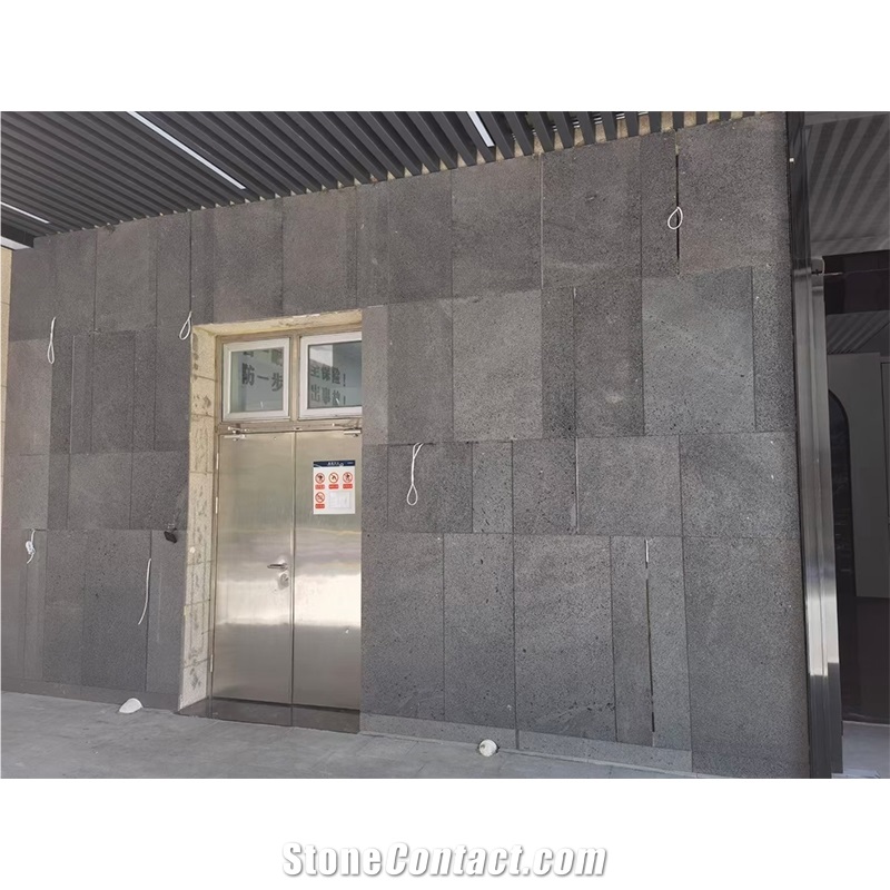 Black Volcanic Earth Basalt Slab Price Lava Stone