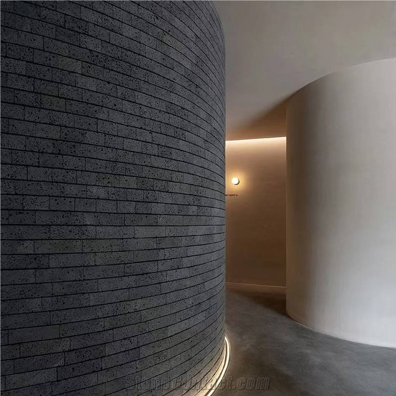 Black Volcanic Earth Basalt Slab Price Lava Stone