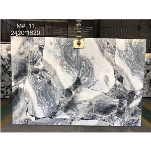 China Primavera Lux Beauty Calacatta Verde Colorful Marble