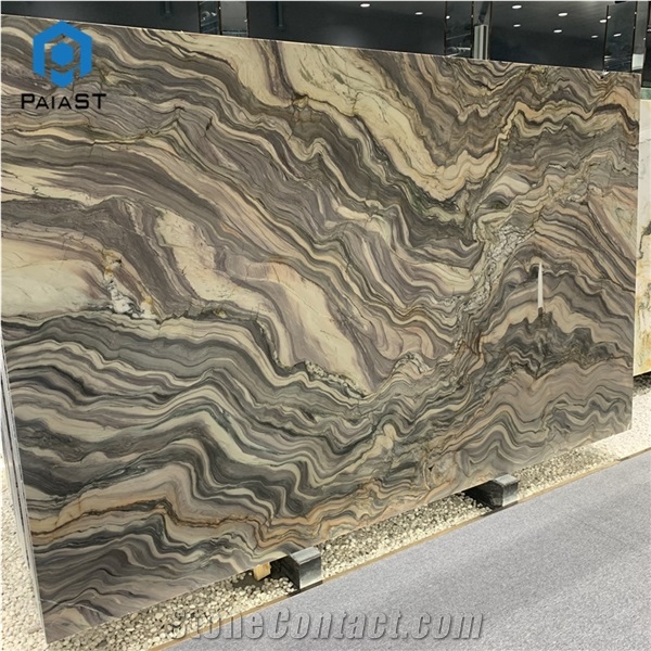 Exotic Stone Blue Louise Quartzite Slab