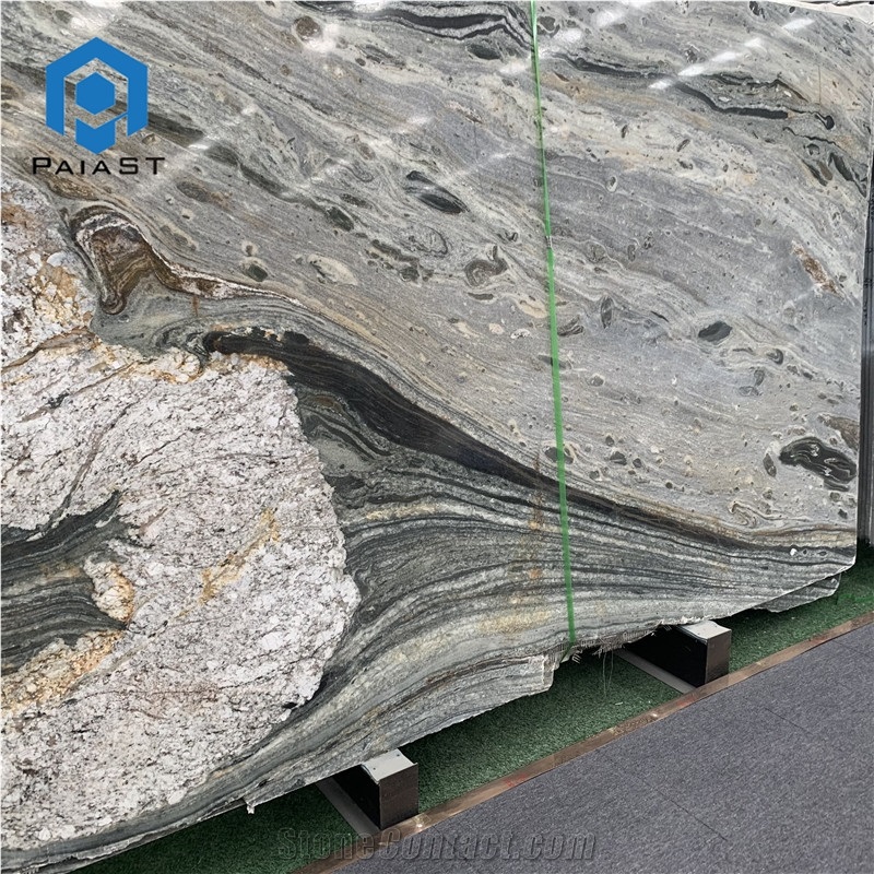 Exotic Stone Van Gogh Starry Sky Quartzite Slabs For Wall