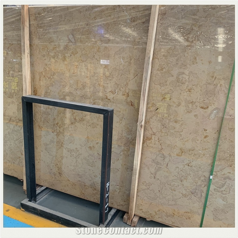 Golden Rose Beige Marble Floor Tile Natural Stone