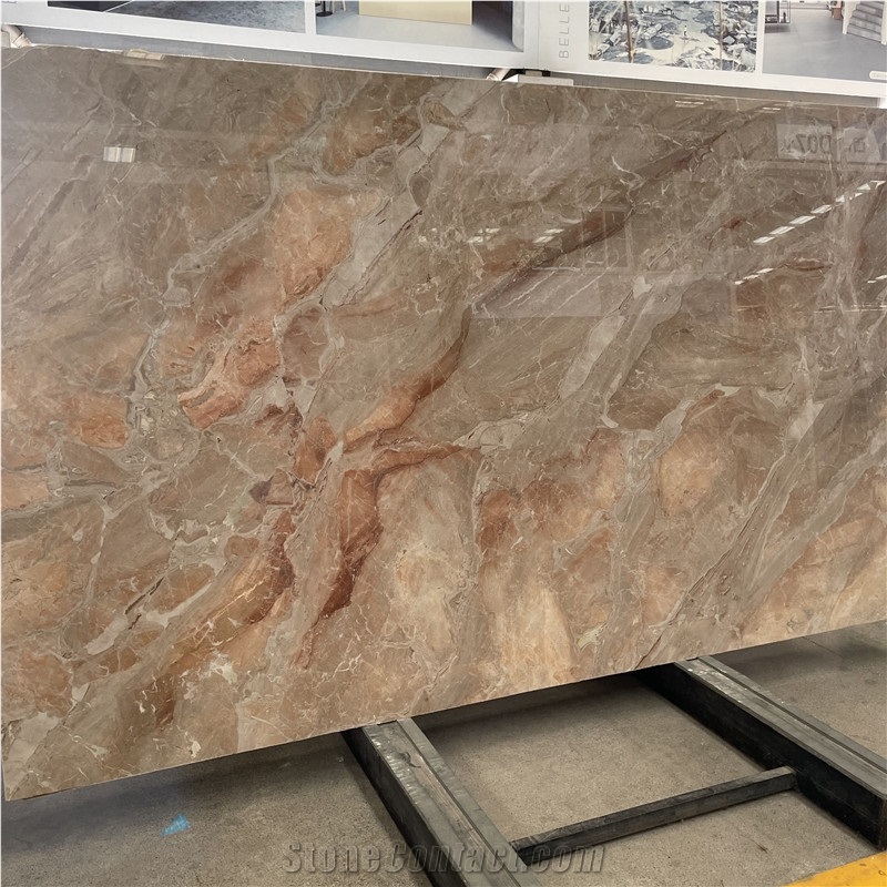 Italy Breccia Oniciata Pink Custom Cut Pieces Marble