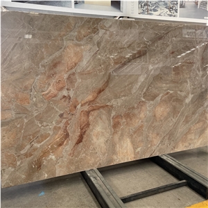 Italy Breccia Oniciata Pink Custom Cut Pieces Marble