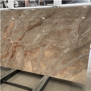 Italy Breccia Oniciata Pink Custom Cut Pieces Marble
