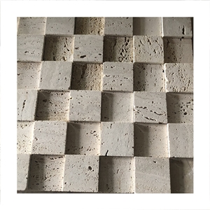 Natural Split Stone Travertine Marble Mosaic Wall Tile Natural Split Stone Travertine Marble Mosaic Wall Tile