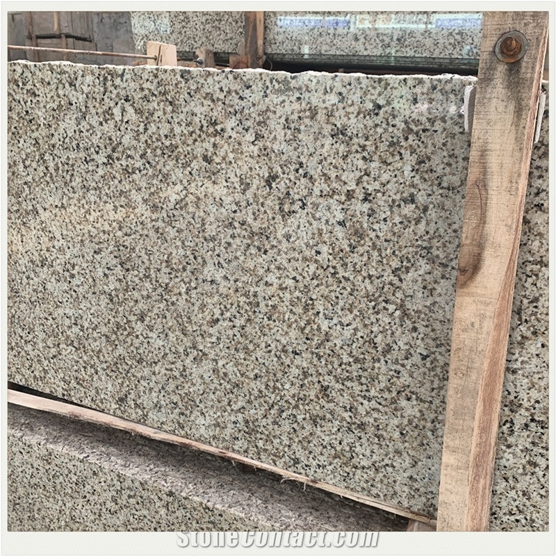 New G682 Rusty Yellow Granite For Exterior Wall Cladding