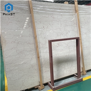 Shell Beige Marble Slab Home Interior Wall Floor Design