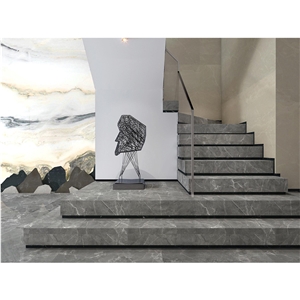 Staircase Design World Beautiful Natural Black Marble Stair