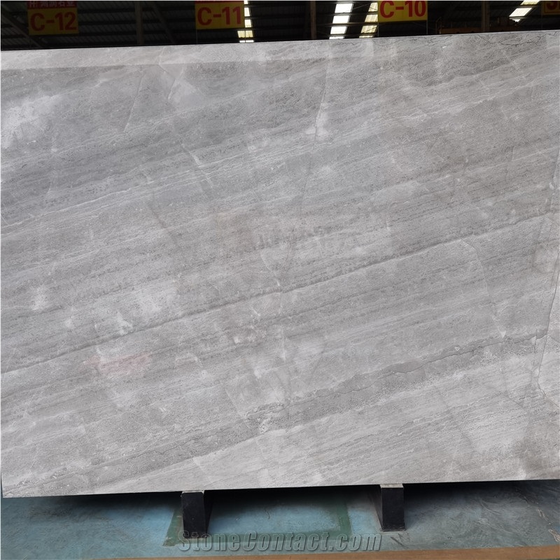 Turkey New Castle Grey Marble Tiles For Flooring