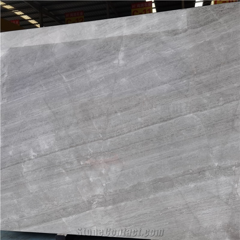Turkey New Castle Grey Marble Tiles For Flooring