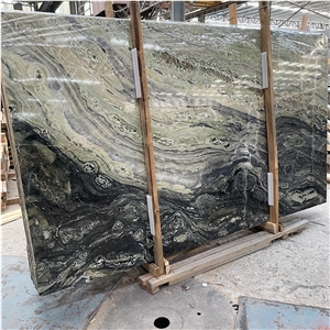Twilight Light Green Marble Slab For Luxury Interior