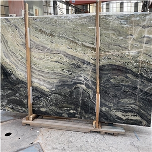 Twilight Light Green Marble Slab For Luxury Interior