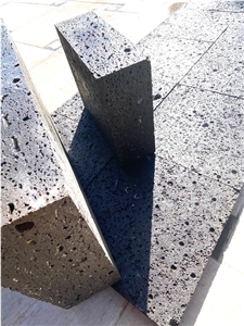 Hole Lava Stone Surface Basalt Stone Tiles