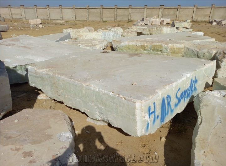 Afghanistan Light Green Onyx Block