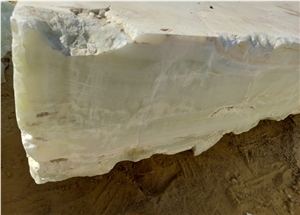 Afghanistan Light Green Onyx Block