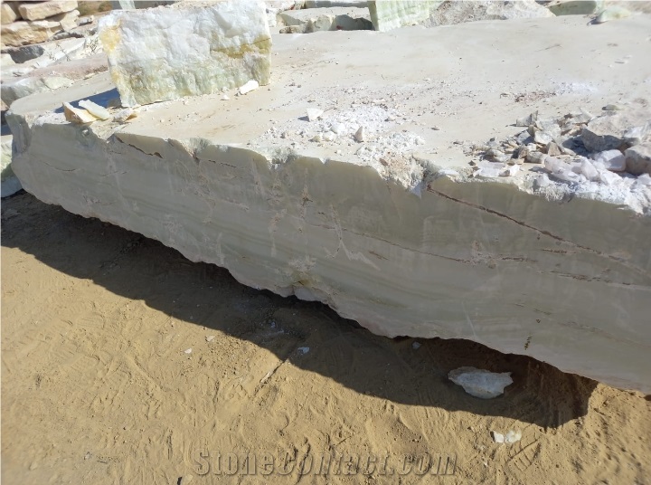 Afghanistan Light Green Onyx Block